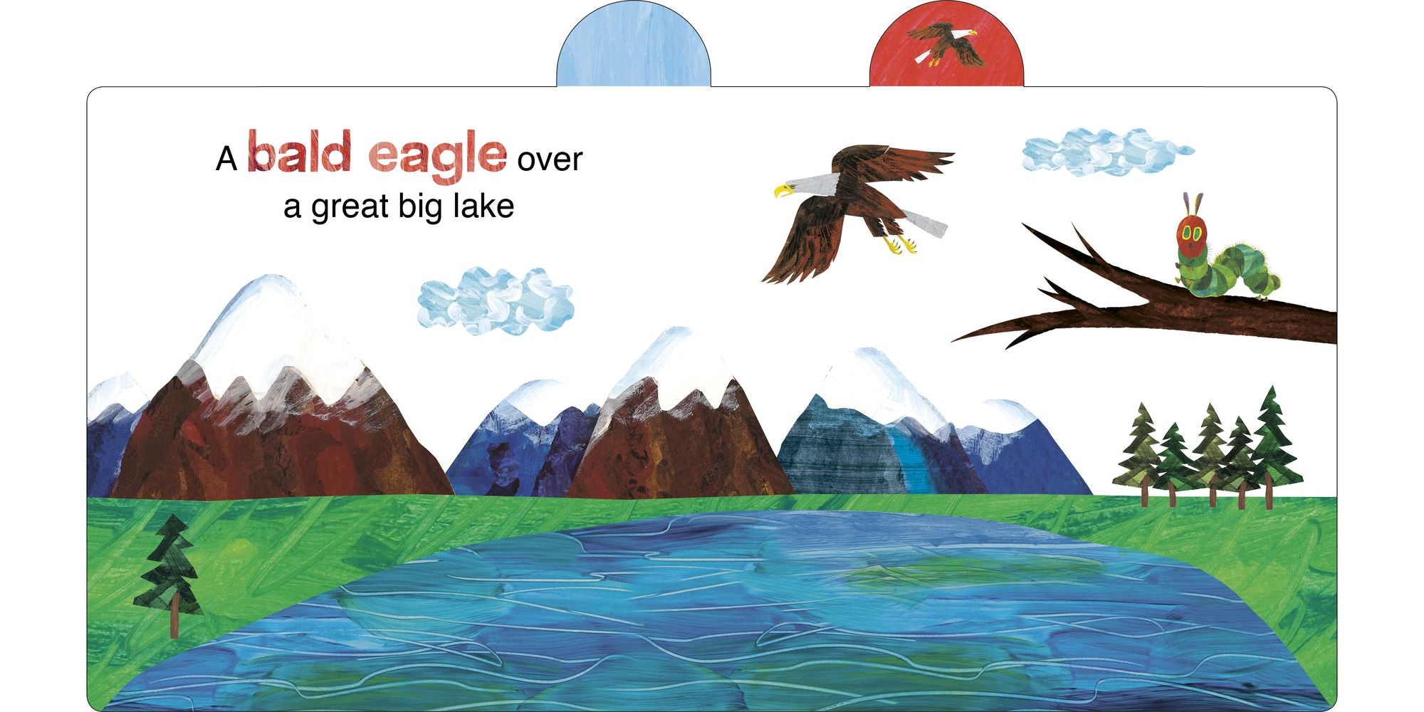 Across the USA with The Very Hungry Caterpillar: A Tabbed Board Book