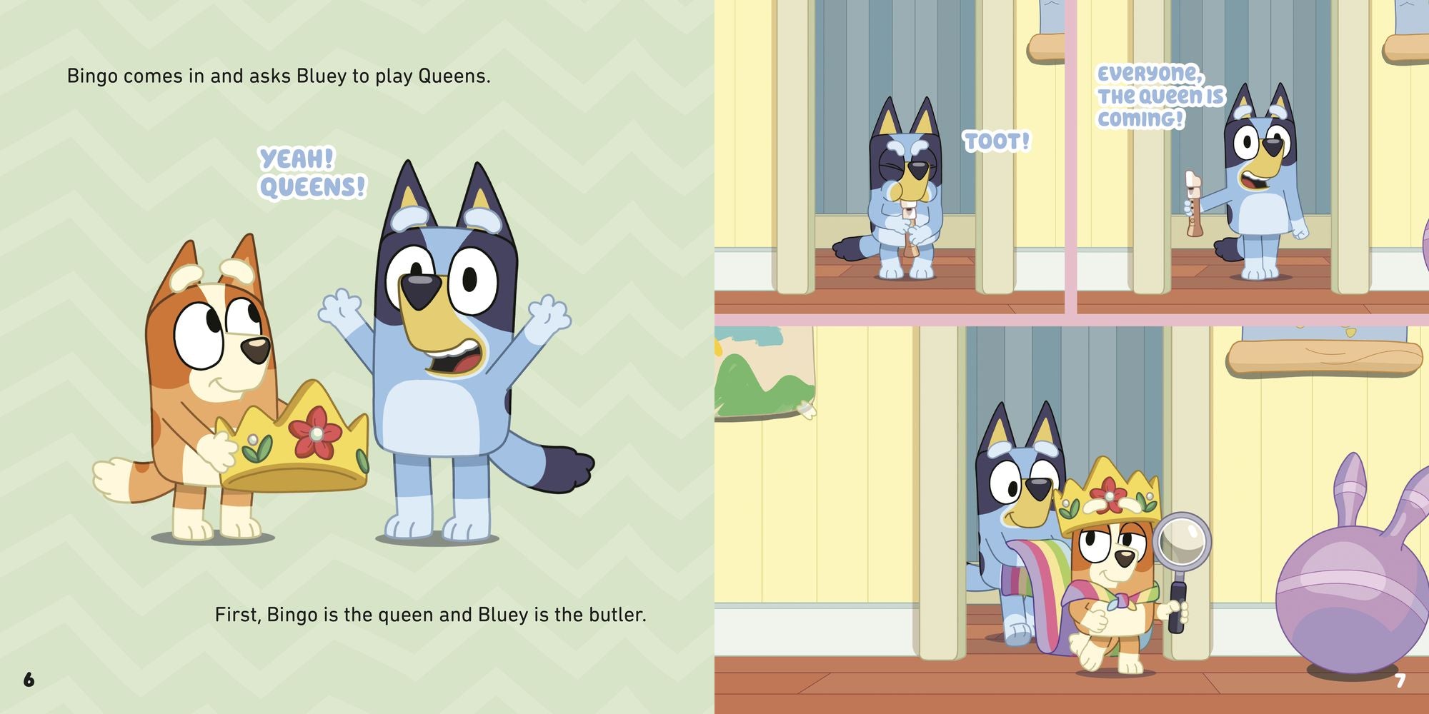 Bluey: Queens and Other Stories: 4 Stories in 1 Book. Hooray!