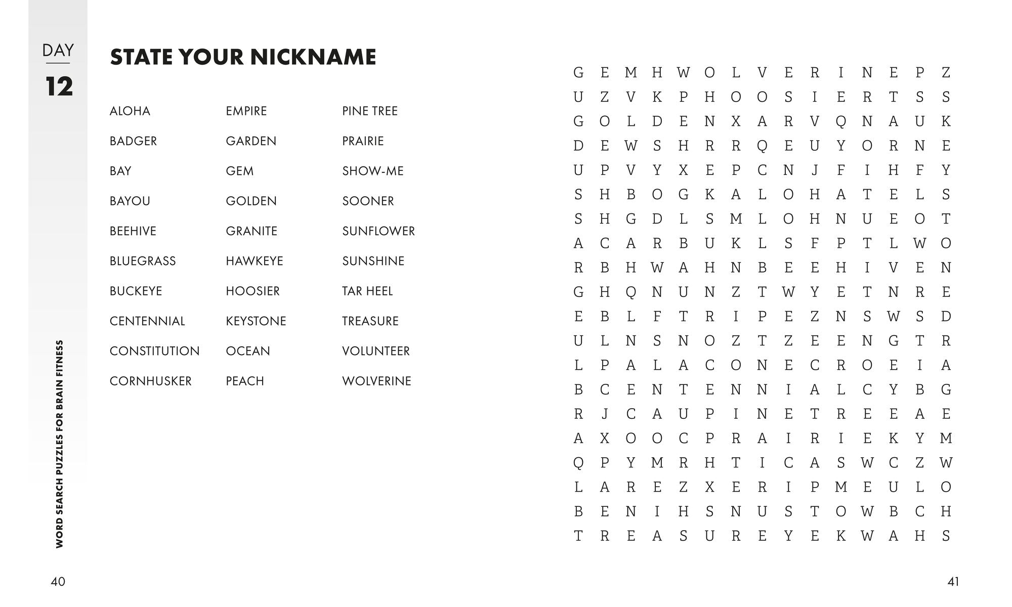 Brain Fitness Puzzle Games Variety Pack: Enlarged Print Sudoku, Crosswords, Word Search