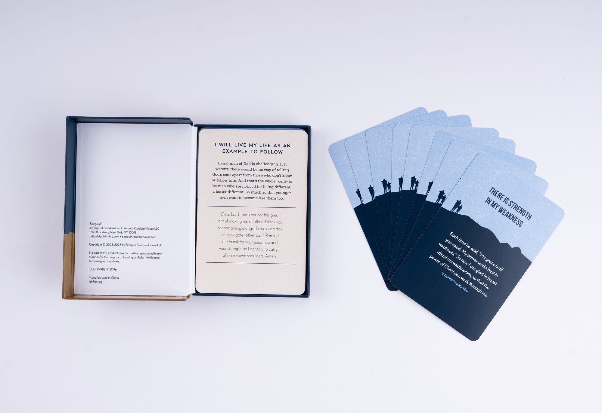 Men's Devotional for Dads Deck: Uplifting Bible Verses, Devotions, and Prayers
