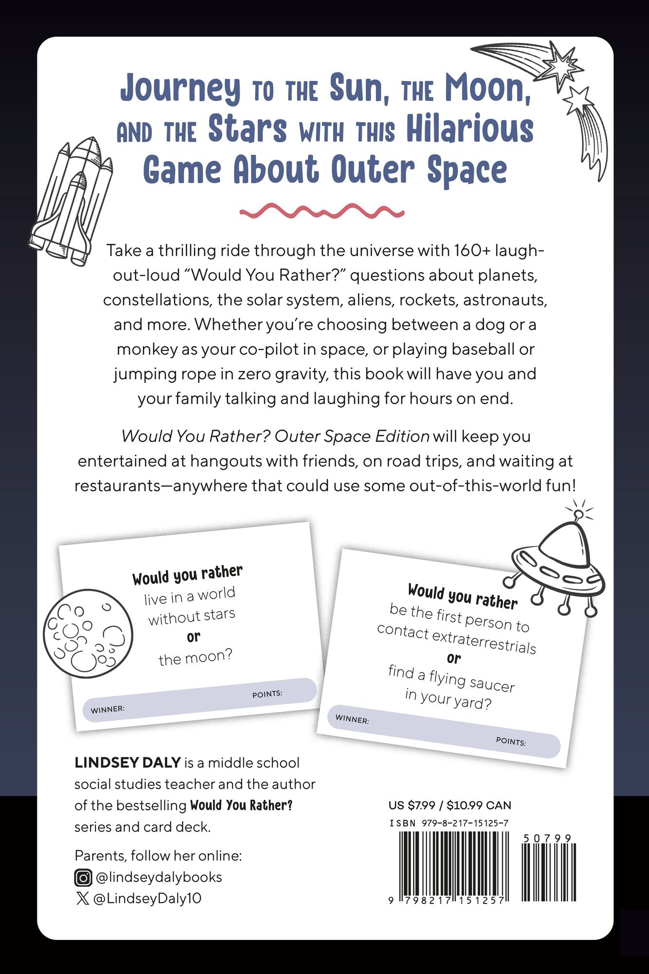 Would You Rather? Outer Space Edition: Blast Off into a Hilarious Game of Astronomical Fun