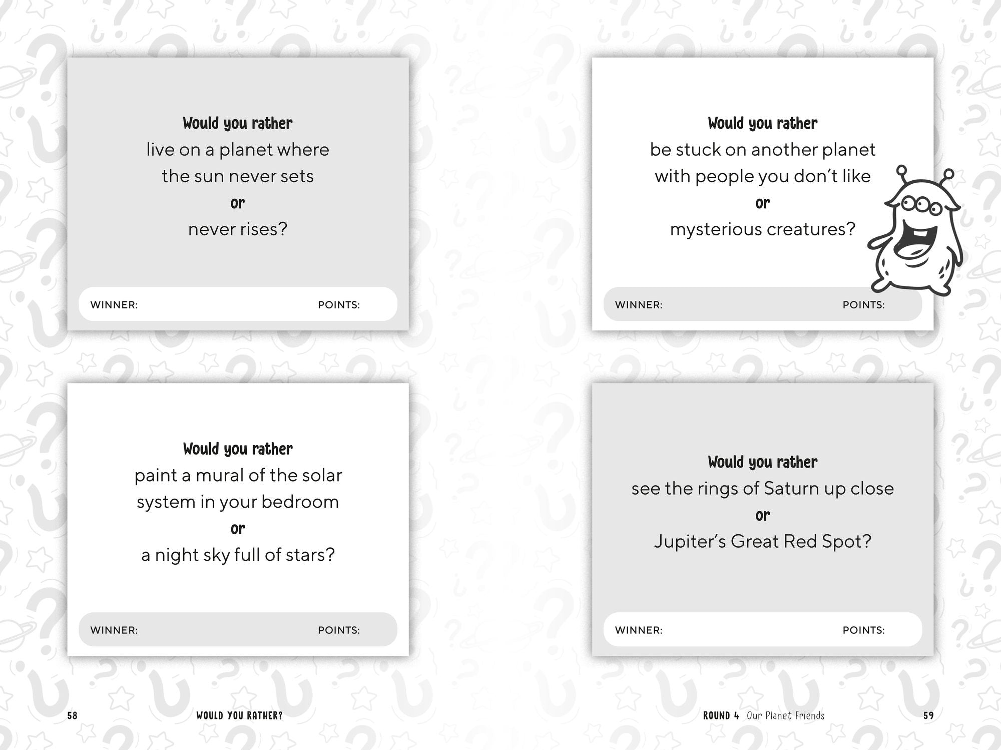 Would You Rather? Outer Space Edition: Blast Off into a Hilarious Game of Astronomical Fun