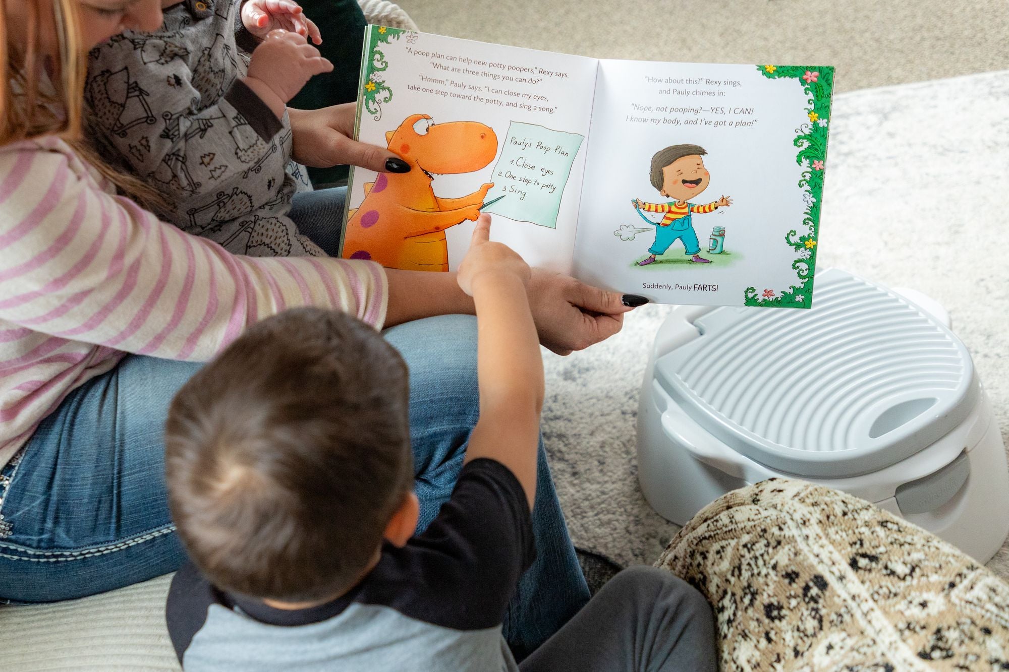 Nope! Not Pooping: A Potty Training Book for Kids Who Won't Poop on the Potty