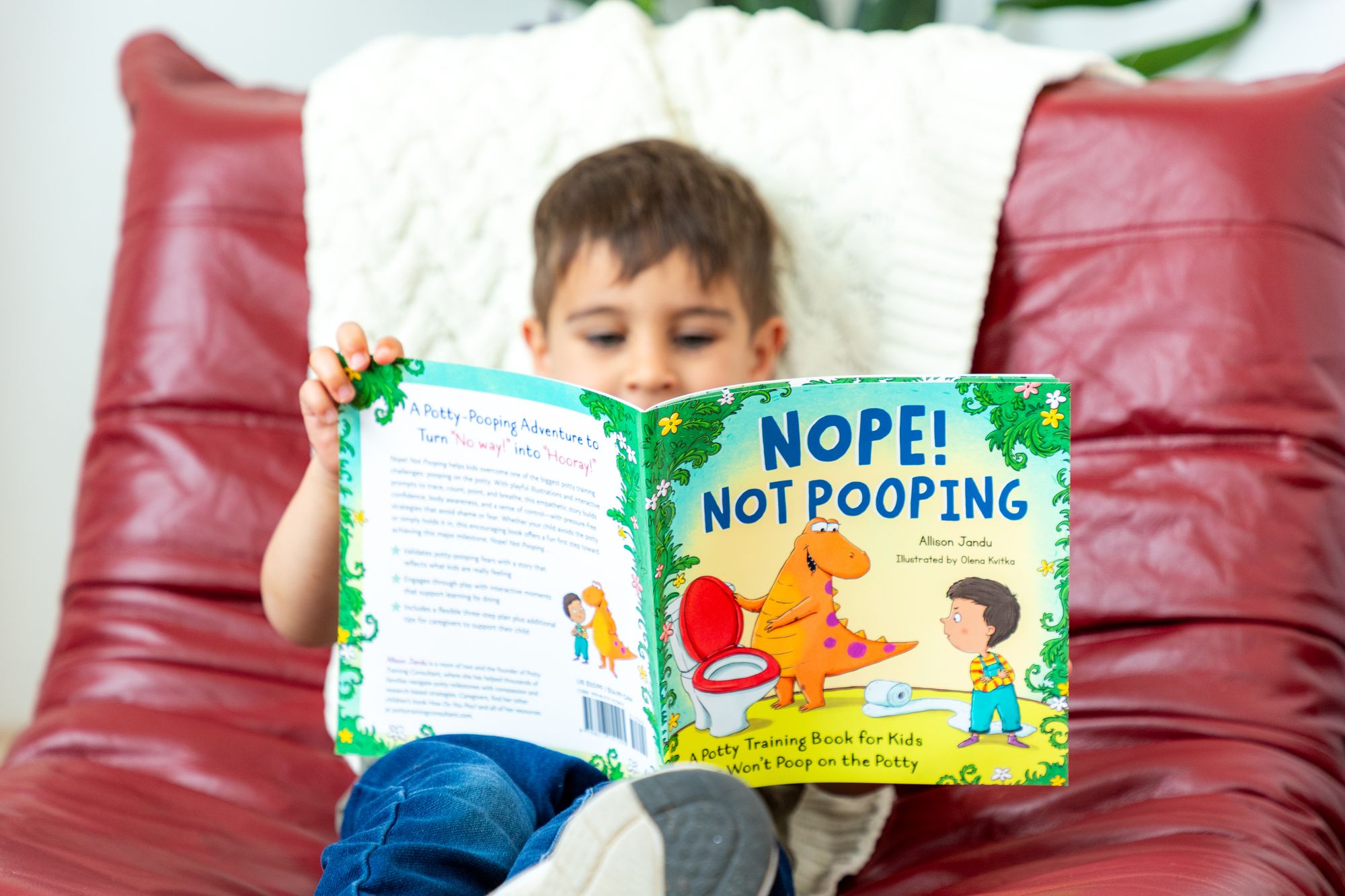 Nope! Not Pooping: A Potty Training Book for Kids Who Won't Poop on the Potty