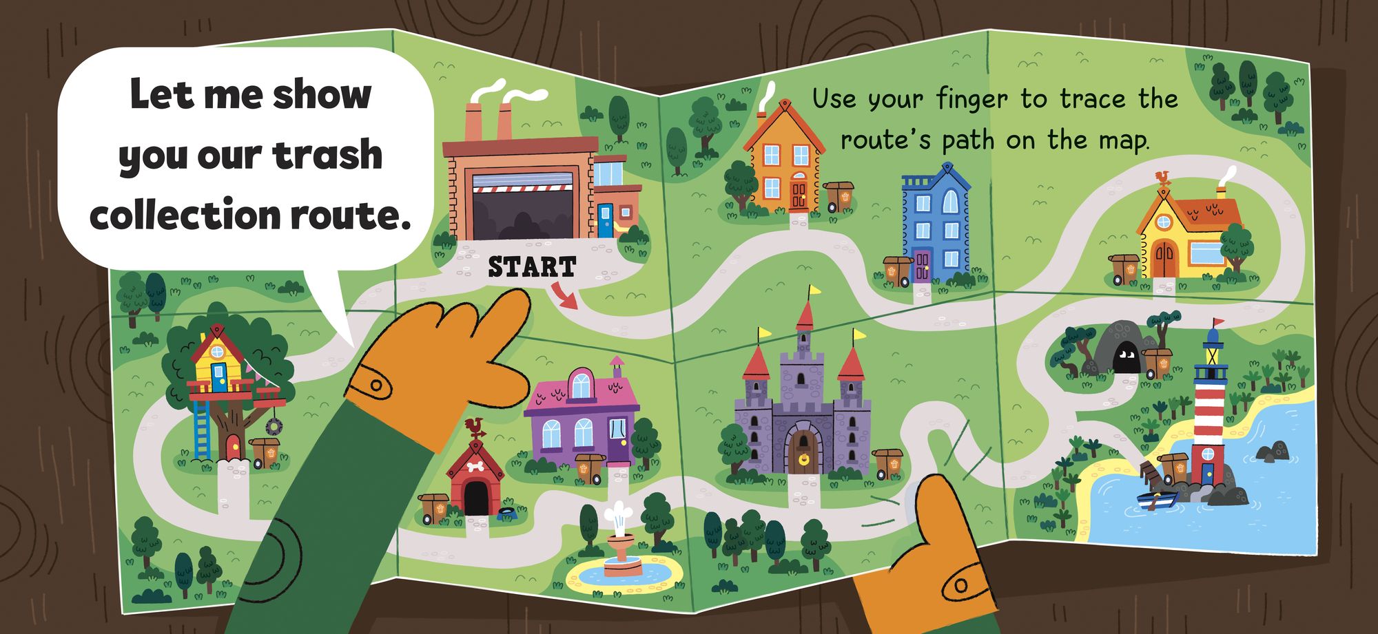 Point & Play: Trash Trucks: Count, Learn, and MOVE for Interactive Fun