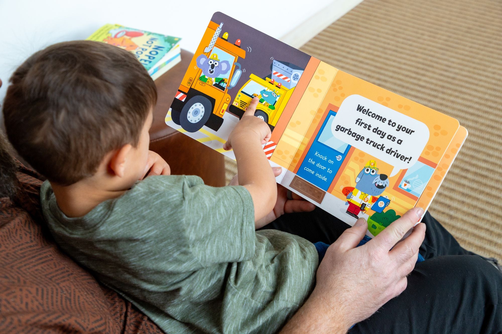 Point & Play: Trash Trucks: Count, Learn, and MOVE for Interactive Fun