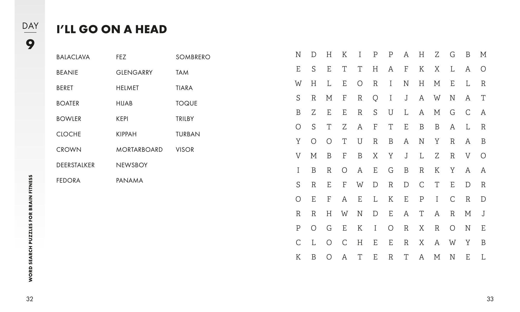 Word Search Puzzles for Brain Fitness: 90-Day Challenge to Engage Your Mind and Improve Focus