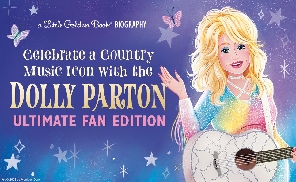 Dolly Parton Ultimate Fan Edition Little Golden Book Biography: 22 Bonus Pages! Stickers!