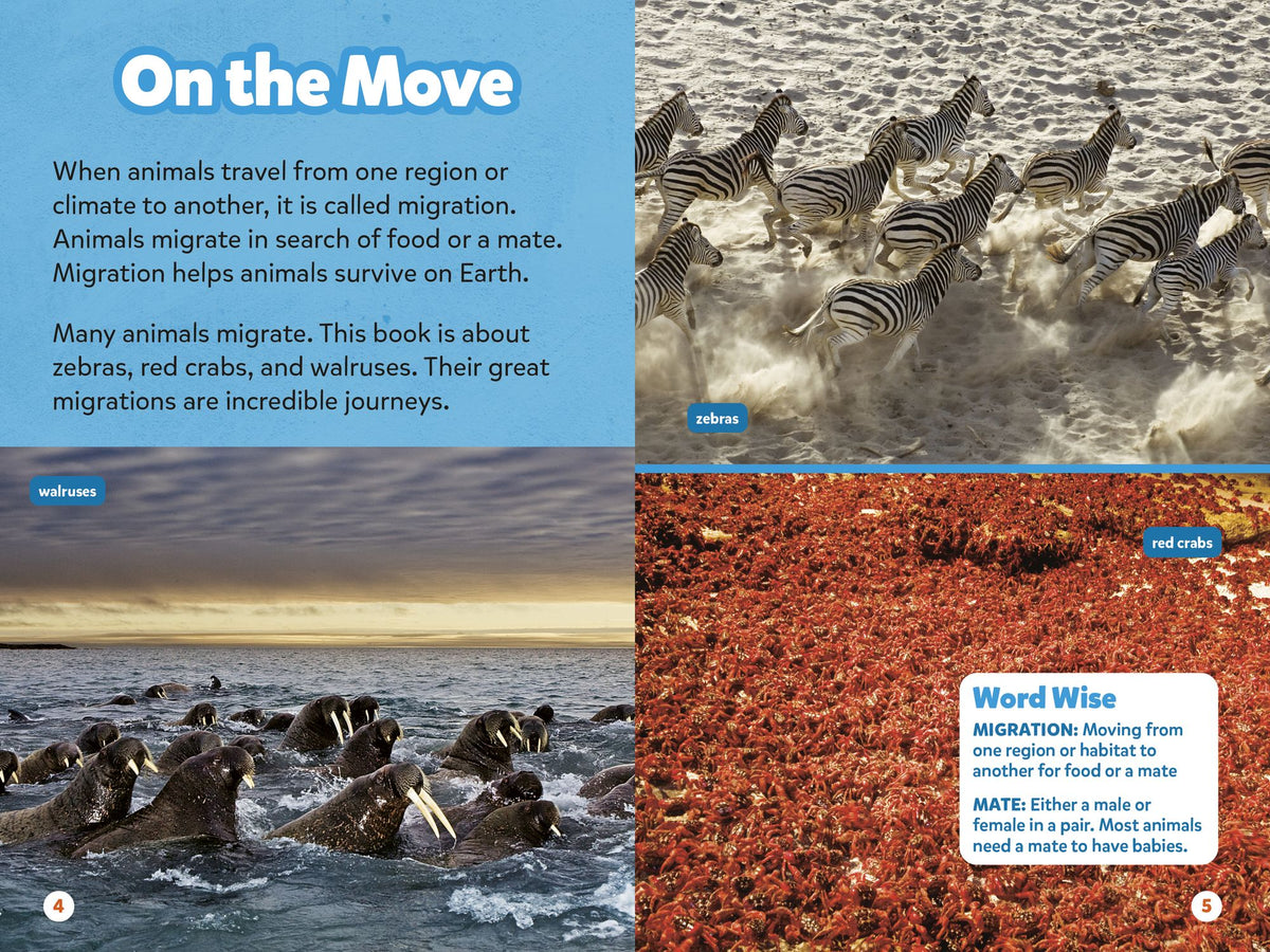 Great Migrations Collection (National Geographic Kids Readers, Level 3): Four Books in One!