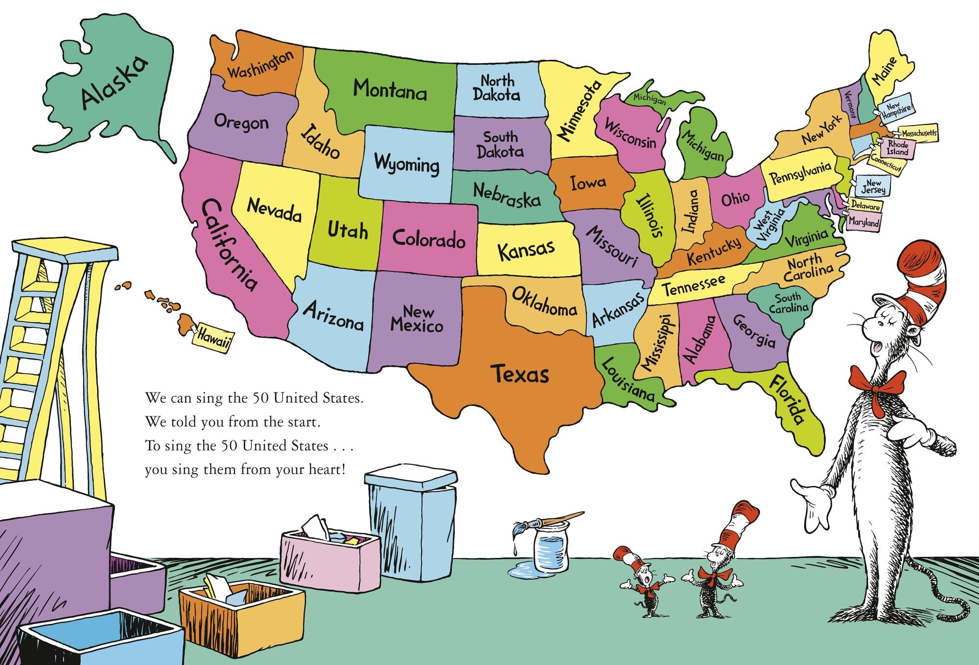 Sing the 50 United States!