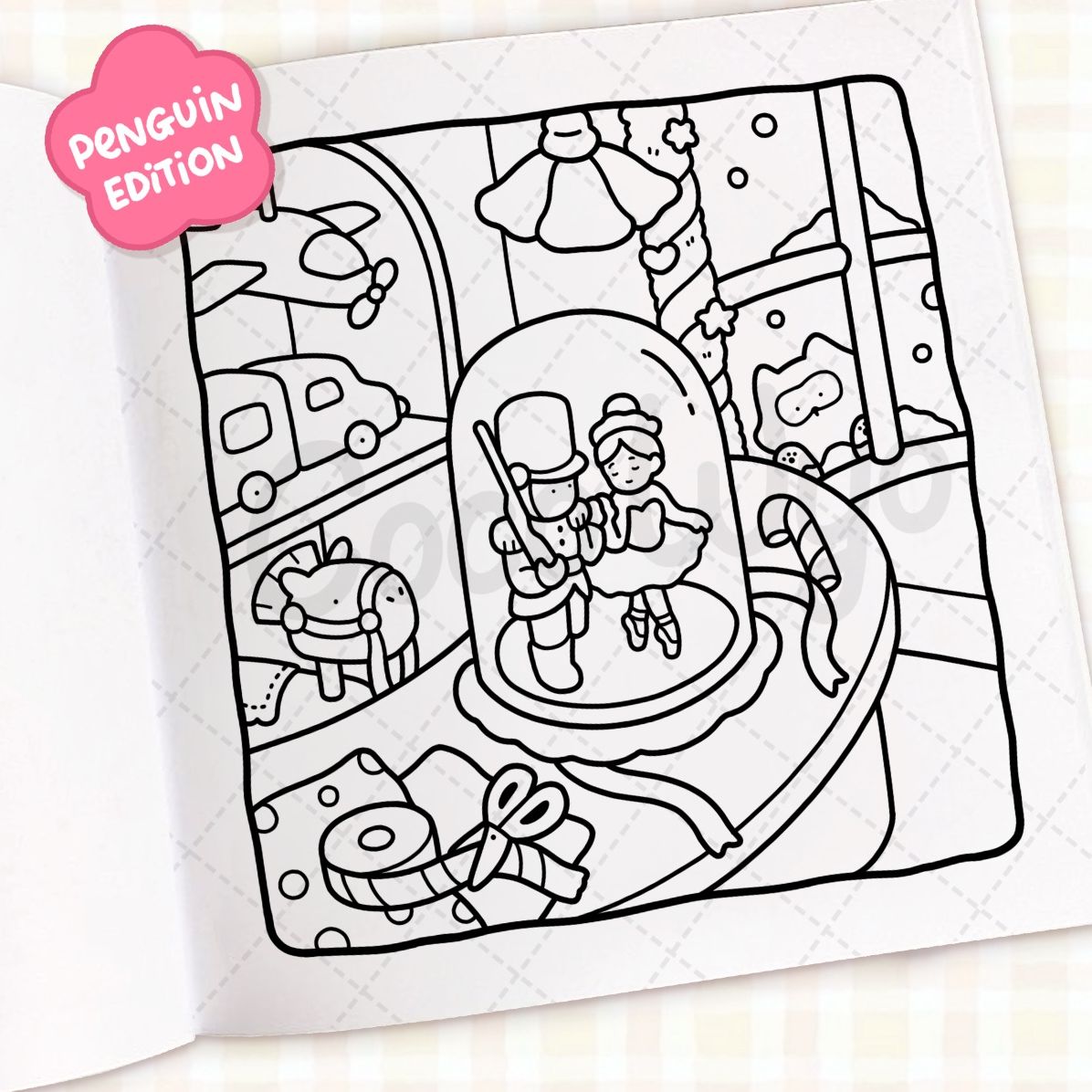 Cozy Season: Coloring Book for Adults and Kids