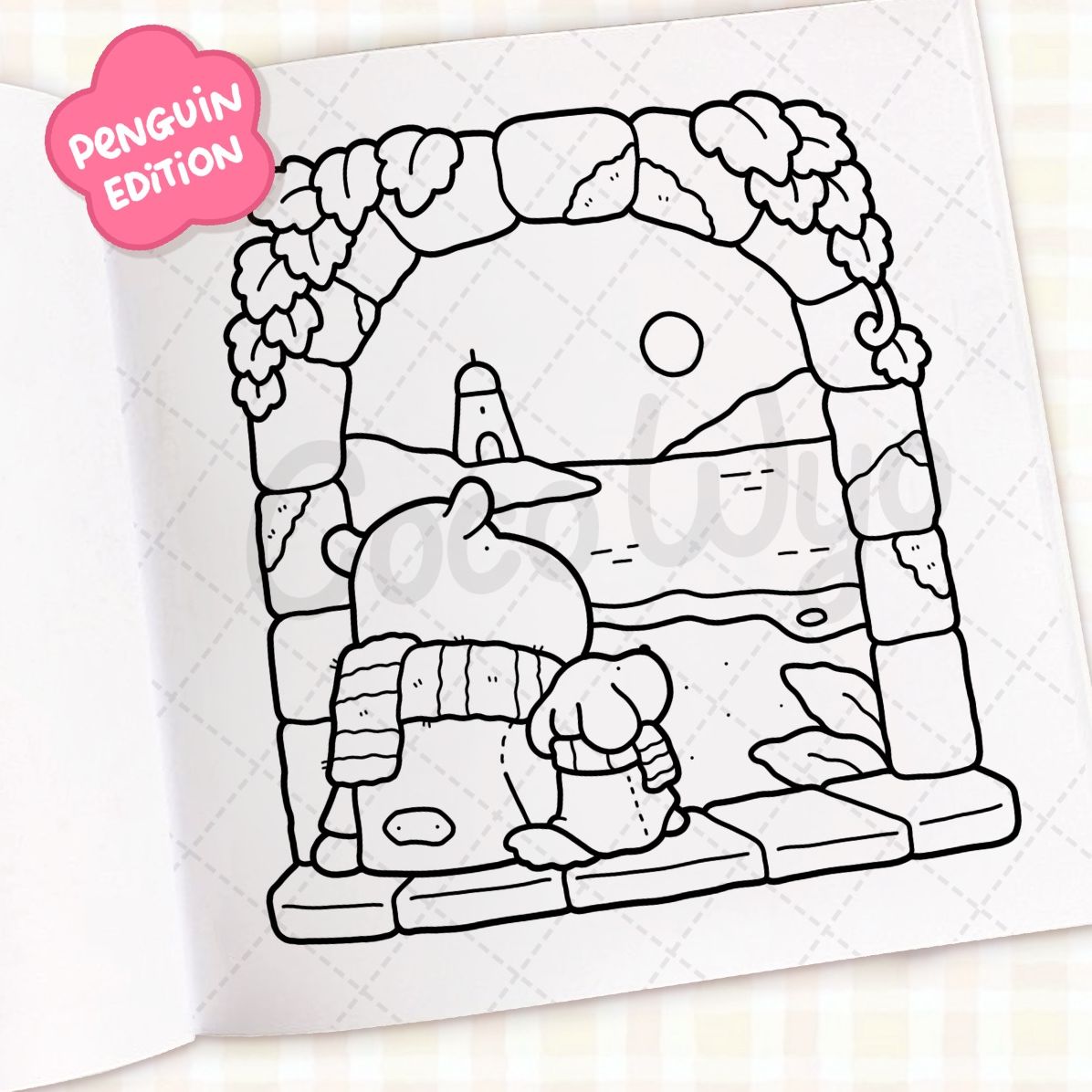 Cozy Season: Coloring Book for Adults and Kids