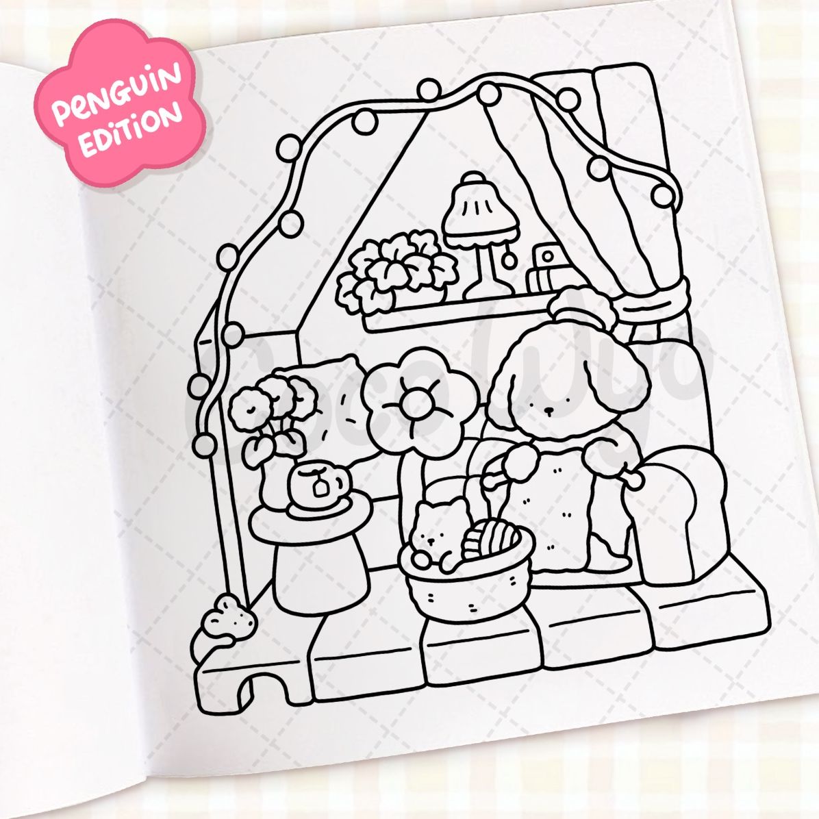Cozy Season: Coloring Book for Adults and Kids