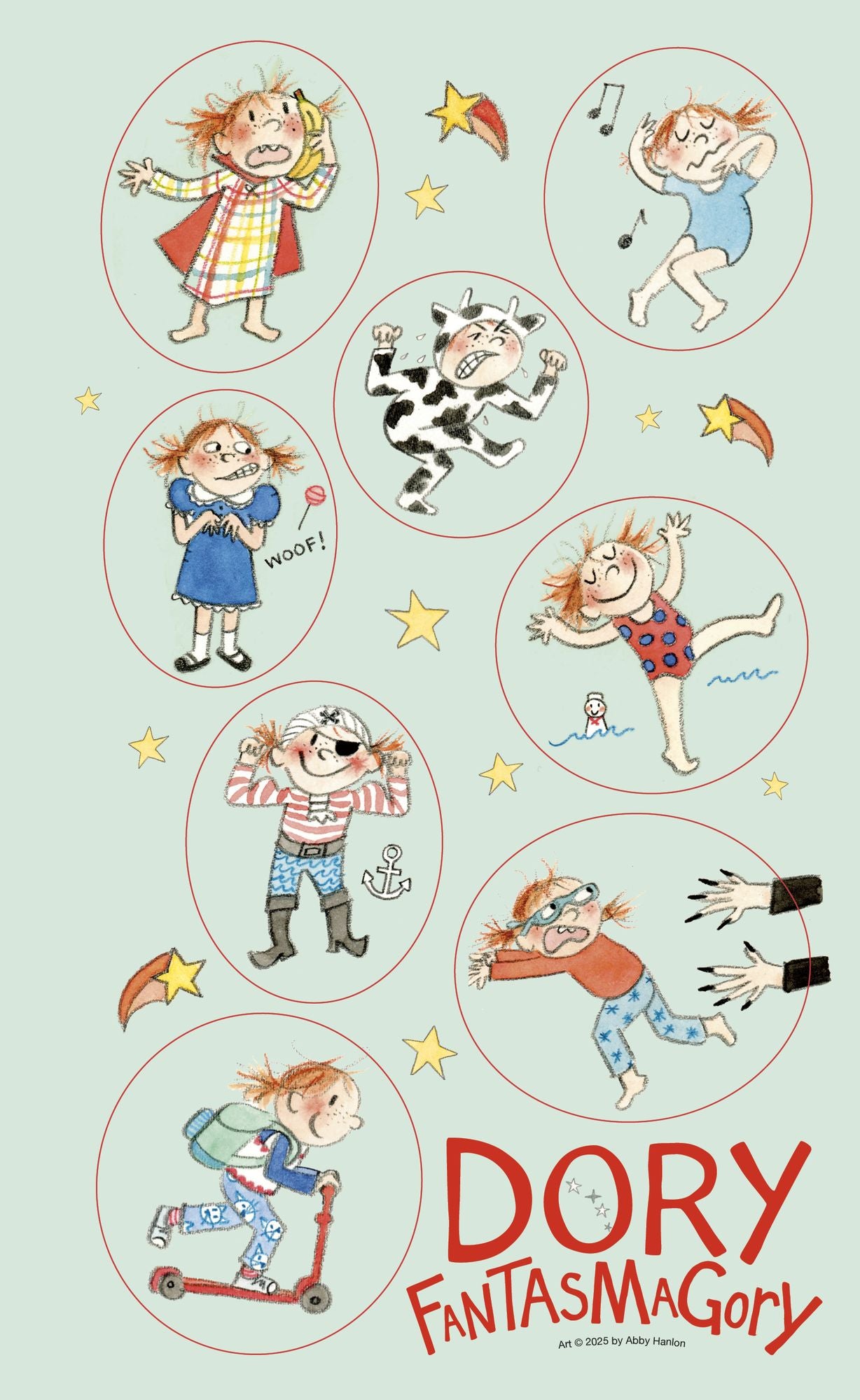 Dory Fantasmagory: Super Dory-tastic Sticker Edition!