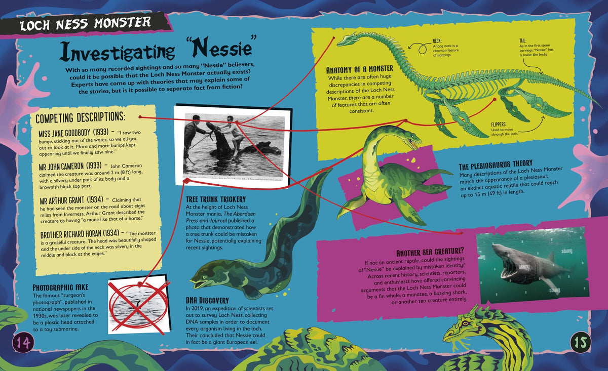 Cryptids: Uncover the Secrets Behind the World's Most Baffling Beasts and Curious Creatures
