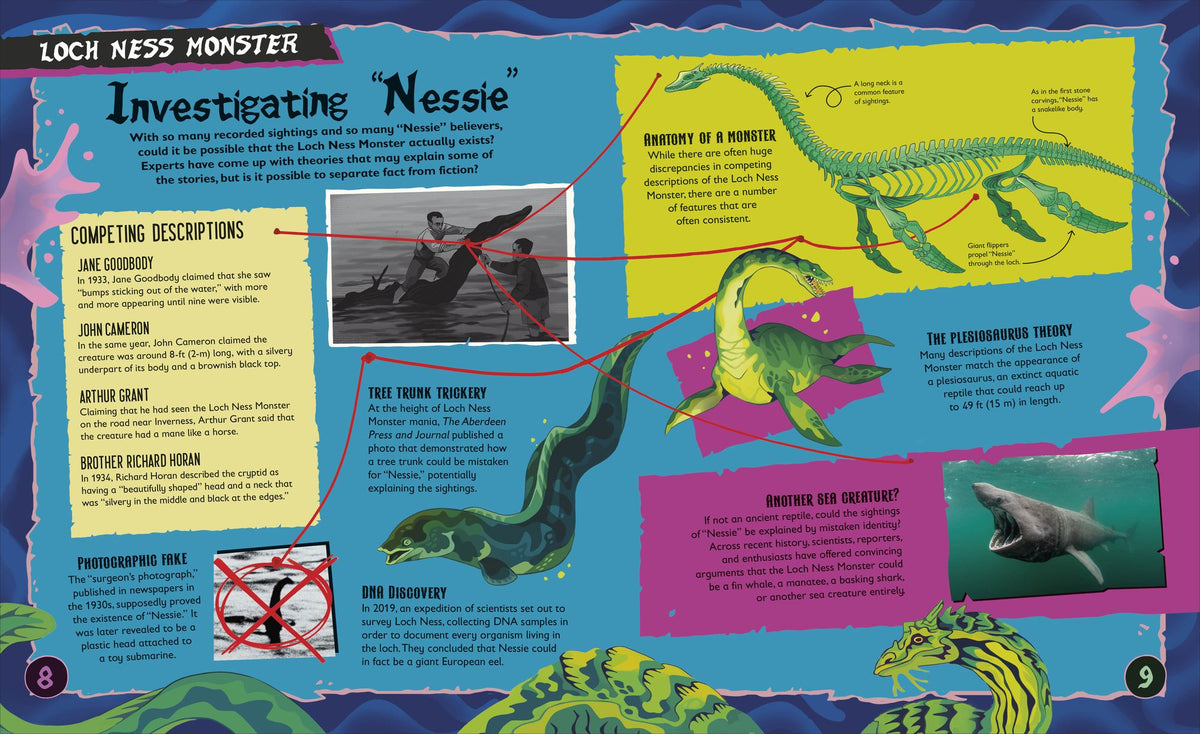 Cryptids: Uncover the Secrets Behind the World's Most Baffling Beasts and Curious Creatures