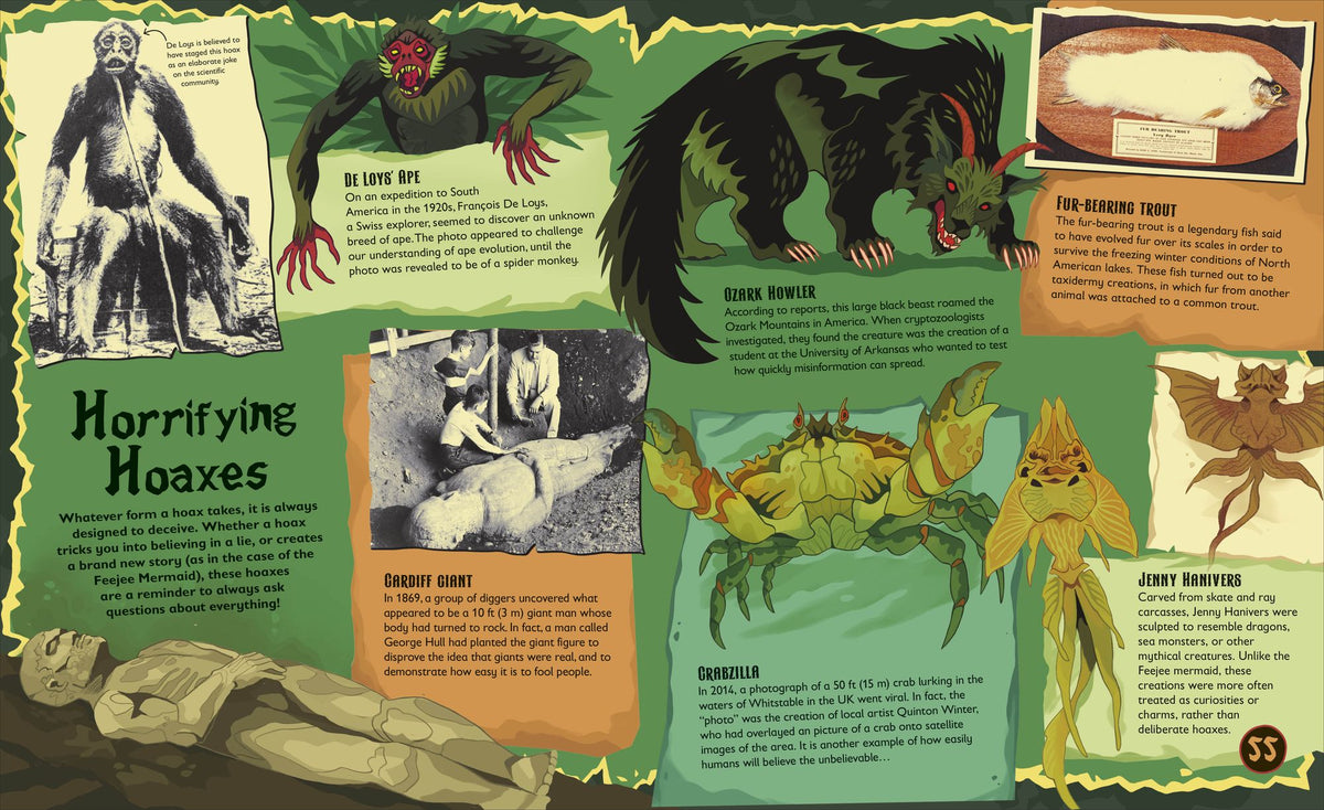 Cryptids: Uncover the Secrets Behind the World's Most Baffling Beasts and Curious Creatures
