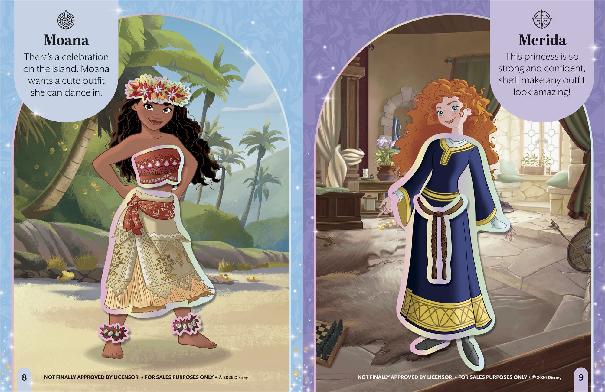 Disney Princess Sticker Dress Up Party
