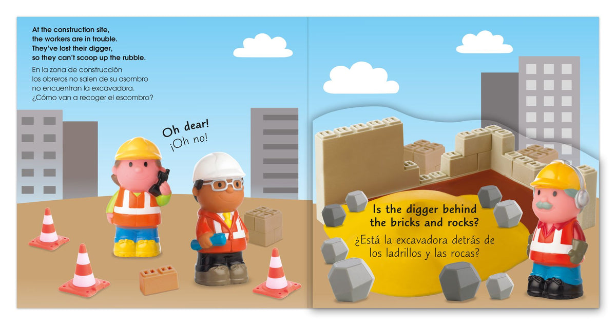 Bilingual Pop-Up Peekaboo! Things That Go / Los transportes