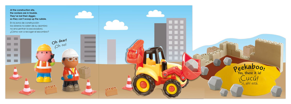 Bilingual Pop-Up Peekaboo! Things That Go / Los transportes