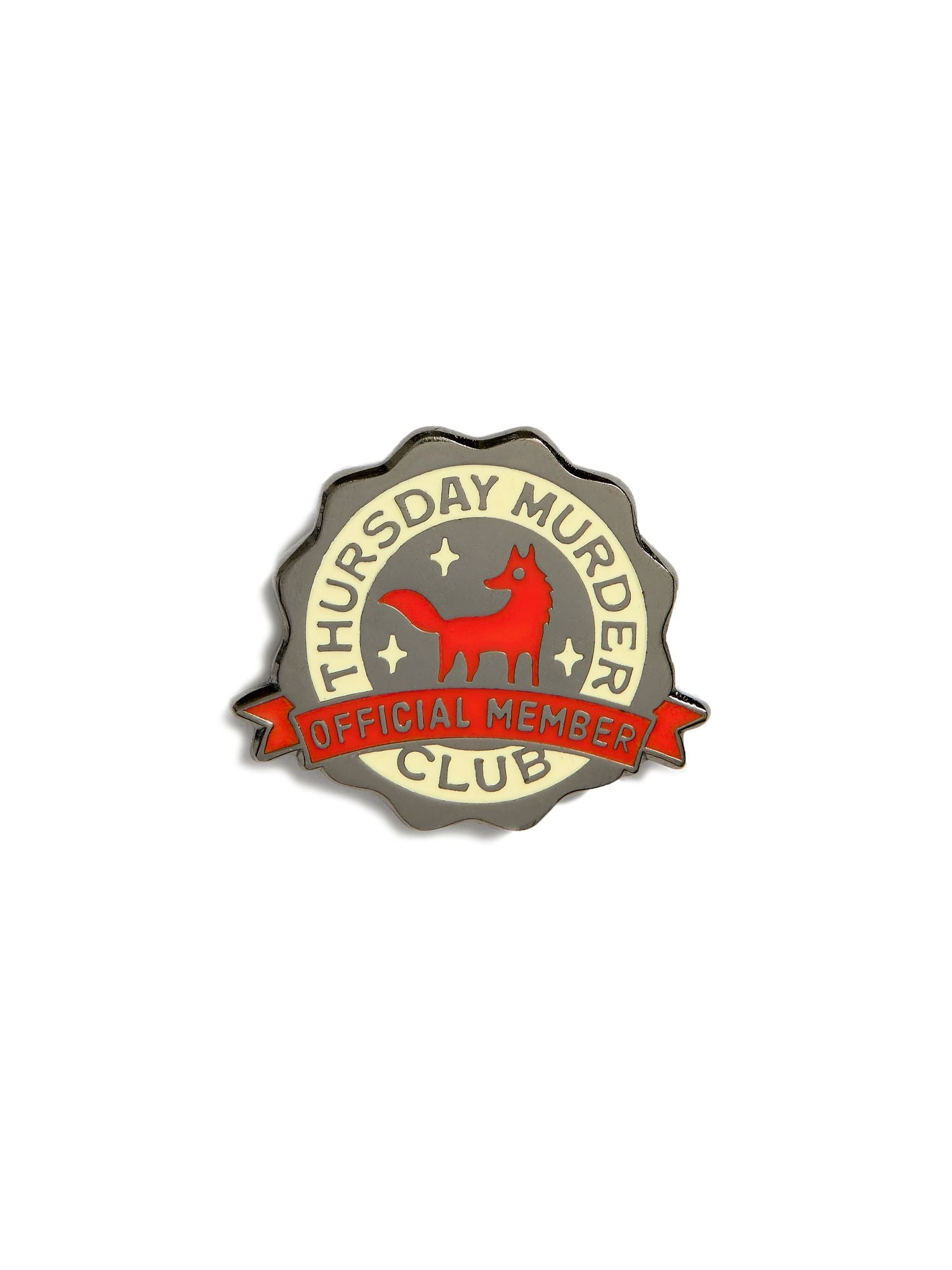 Thursday Murder Club Official Member Enamel Pin