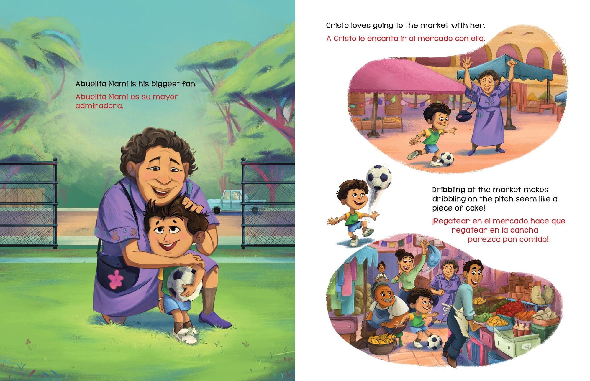 Fútbol Is Life! / ¡Fútbol es vida! (Bilingual Hardcover Storybook)