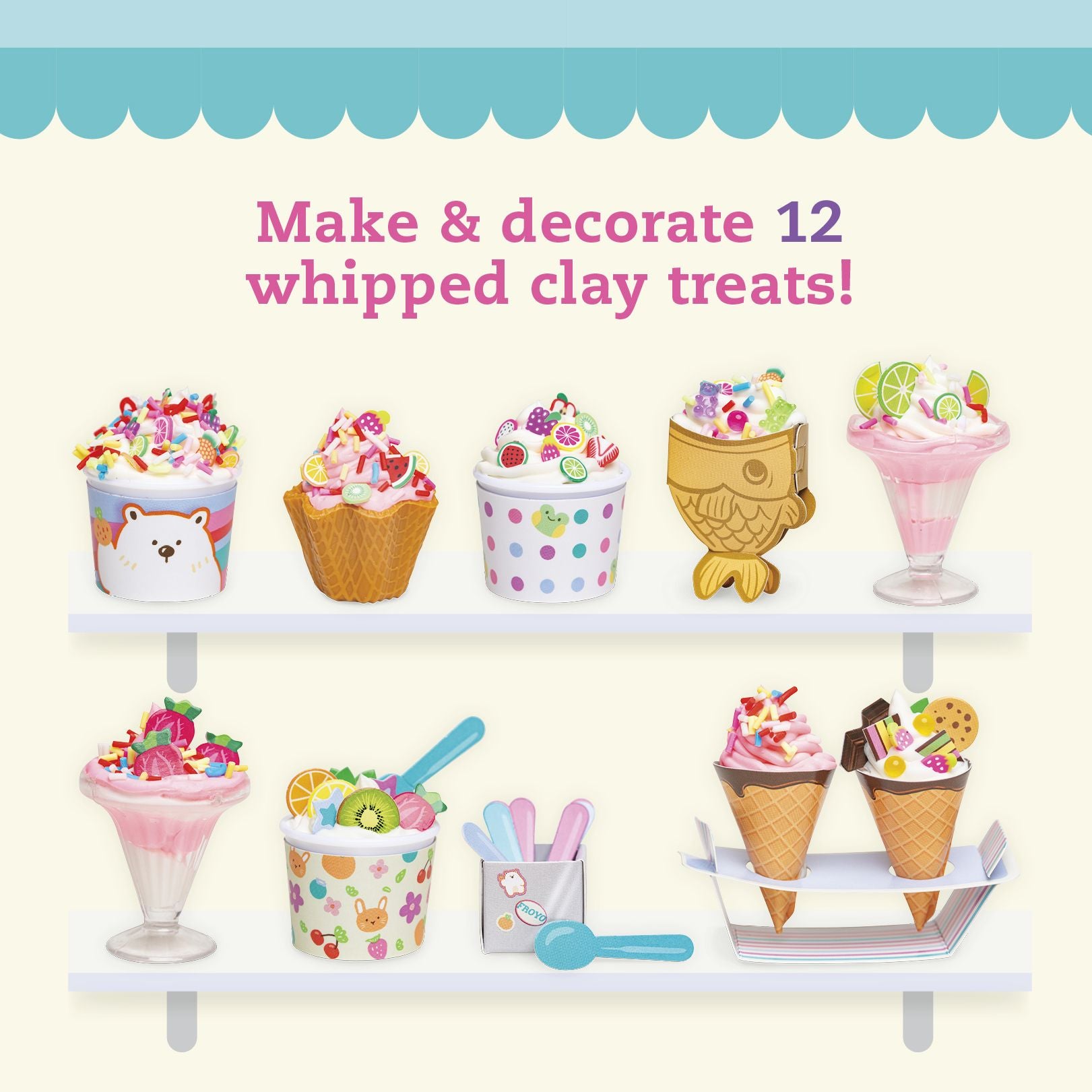 WHIPPED CLAY FROYO SHOP