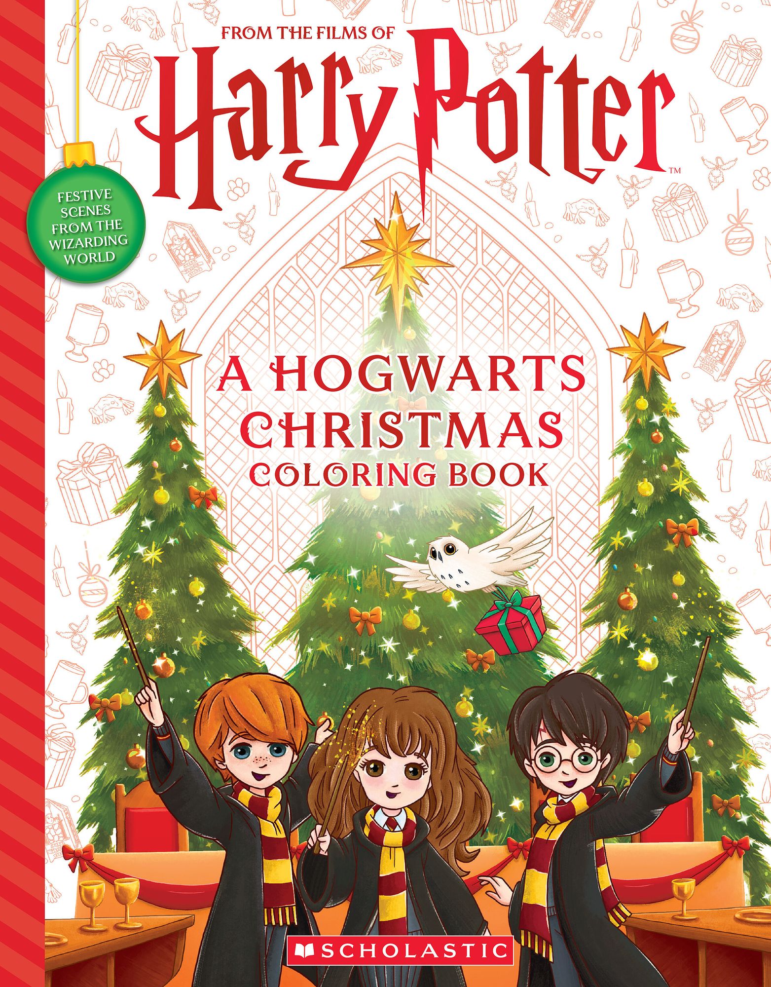 A Hogwarts Christmas: An Official Harry Potter Coloring Book