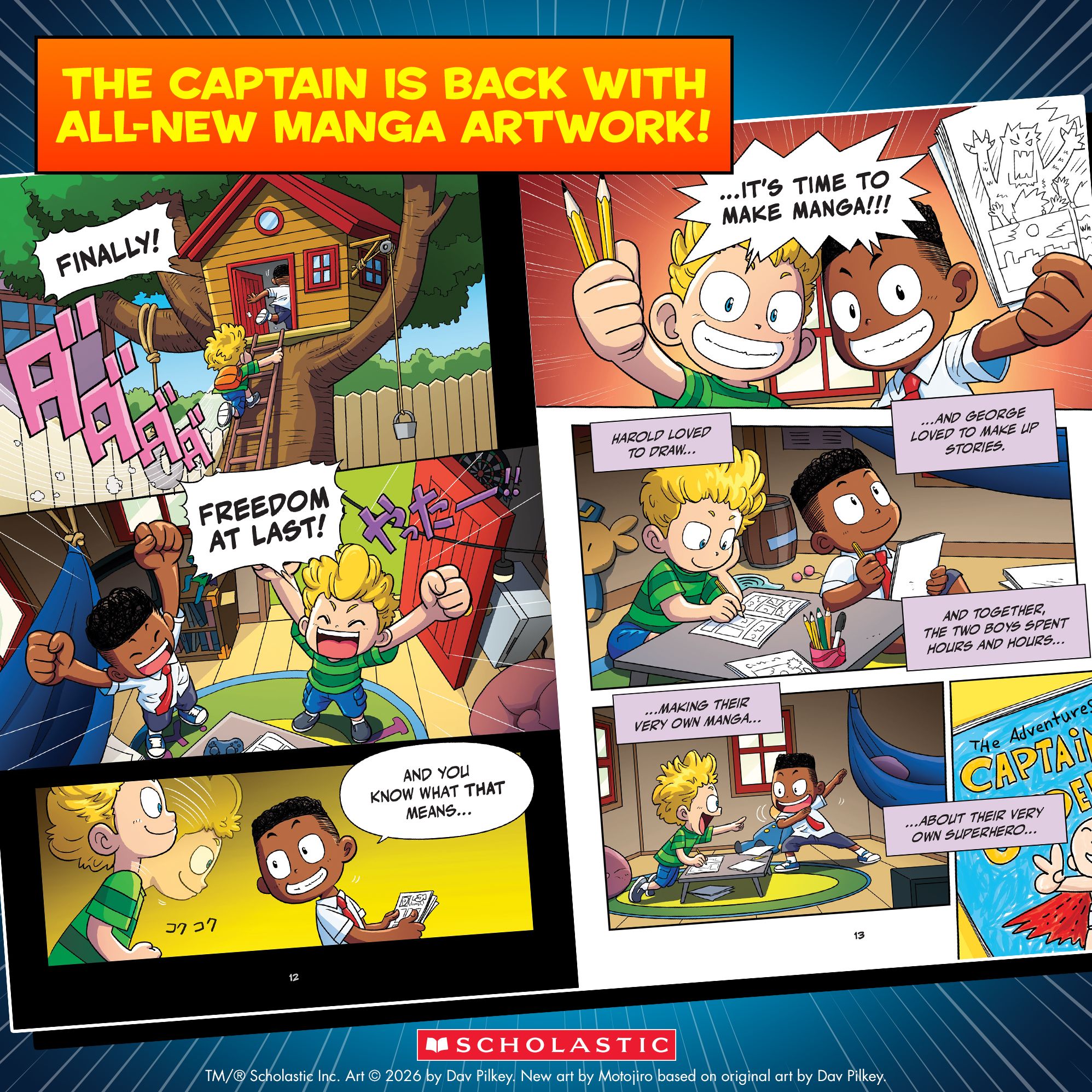 Captain Underpants: The First Epic Manga (B&N Exclusive Edition)