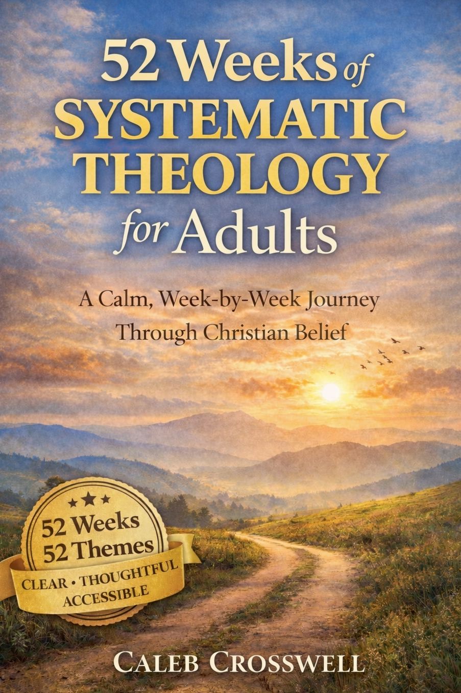 52 Weeks of Systematic Theology for Adults: A Calm, Week-by-Week Journey Through Christian Belief