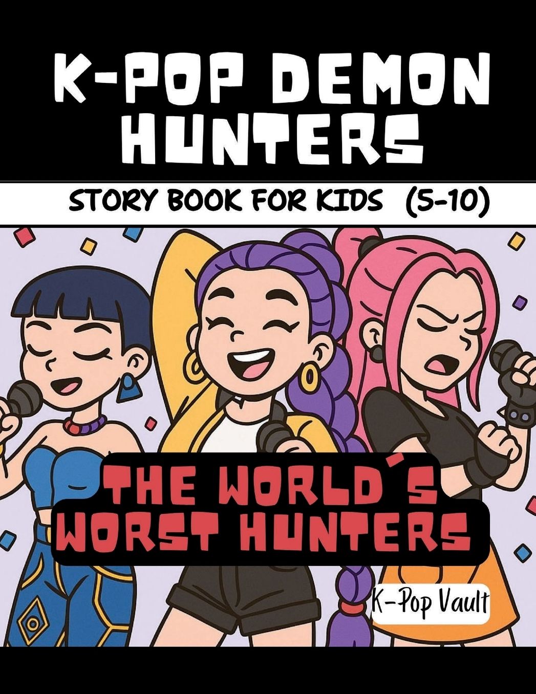 K-POP DEMON HUNTERS STORYBOOK FOR KIDS: THE WORLD'S WORST HUNTERS