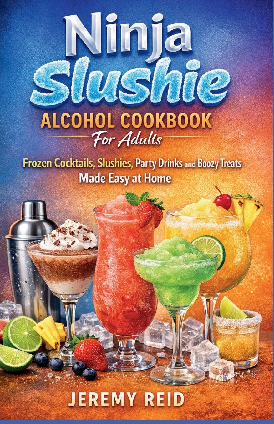 Ninja Slushie Alcohol Cookbook For adults: Frozen Cocktails Slushies Party Drinks and Boozy Treats Made Easy at Home