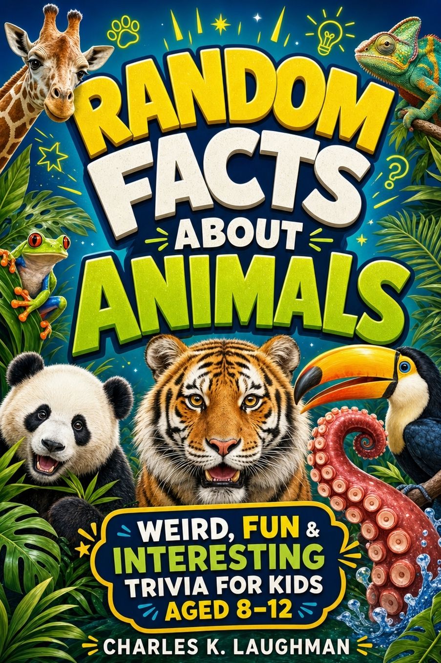 Random Facts About Animals: Weird, Fun & Interesting Trivia For Kids Aged 8-12