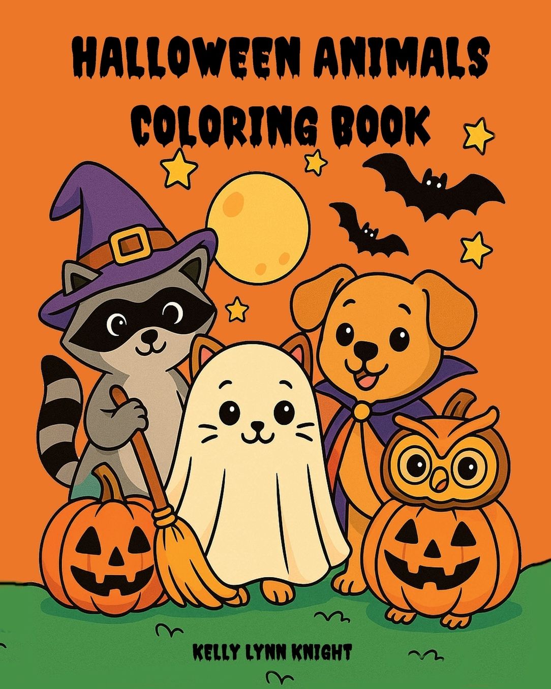 Halloween Animals Coloring Book: A Coloring Book Of Cute Animals In Halloween Costume For All Ages