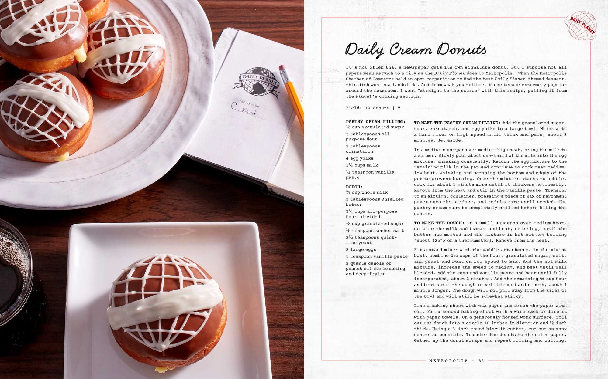 DC: Superman: The Official Cookbook and Stand Gift Set: Recipes from Smallville to the Hall of Justice and Beyond