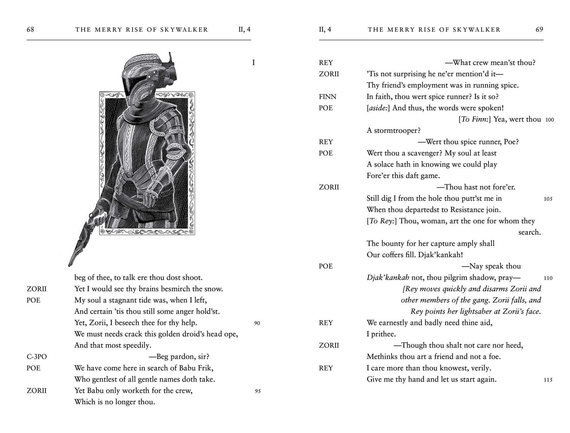 William Shakespeare's The Merry Rise of Skywalker: Star Wars Part the Ninth