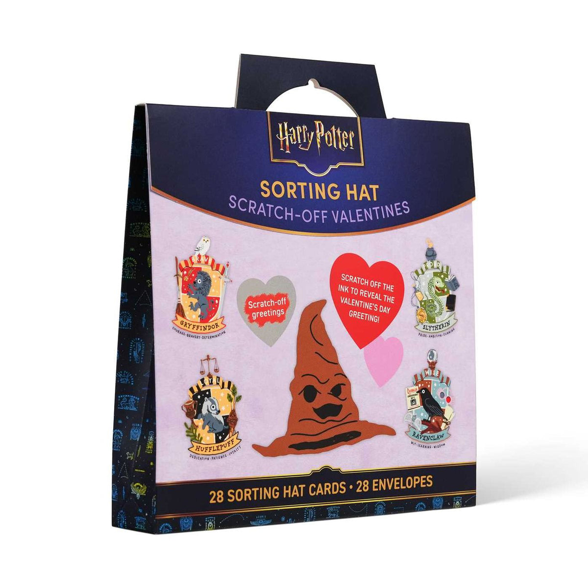 Harry Potter: Sorting Hat Scratch-Off Valentines: School Valentines