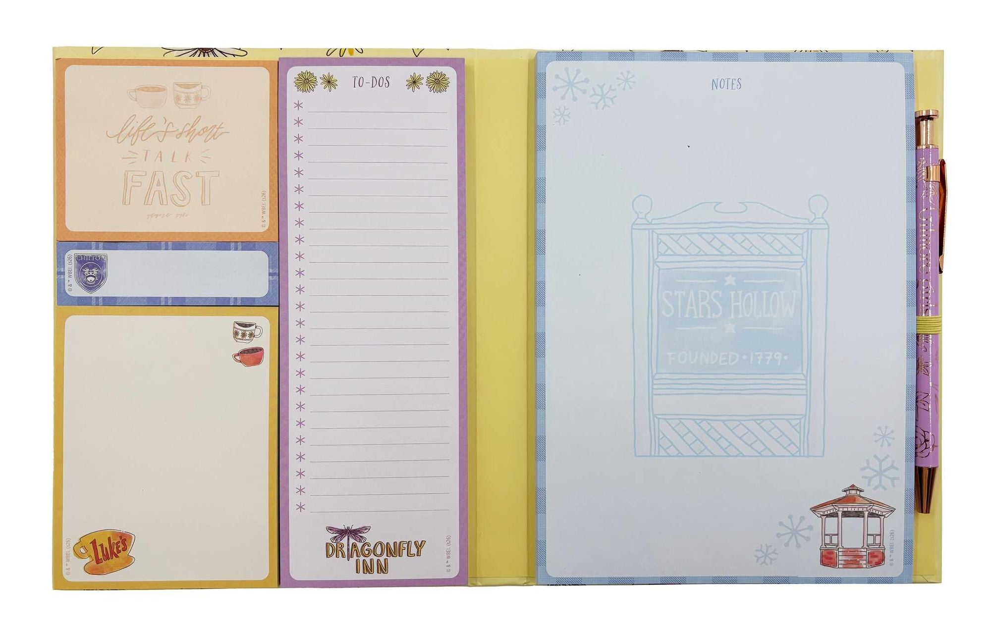 Gilmore Girls Memo Pad Set