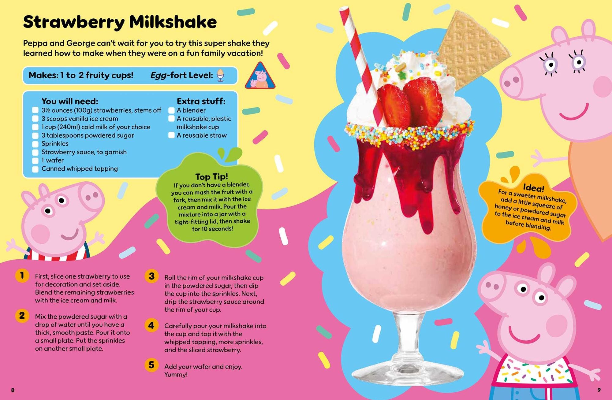 Peppa's Yummy Cookbook: Full of Fun, Scrumptious, Recipes!