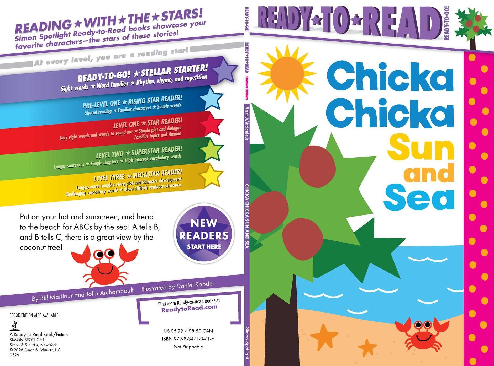 Chicka Chicka Sun and Sea: Ready-to-Read Ready-to-Go!