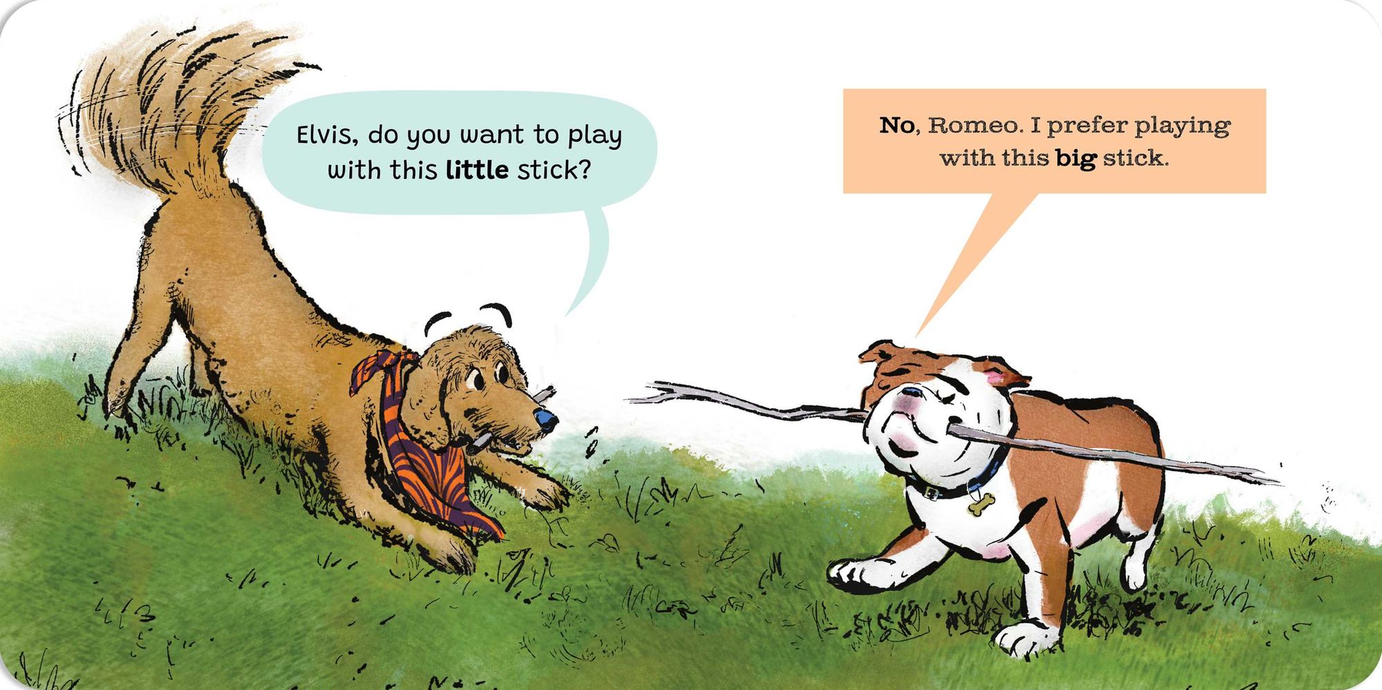 Yes, Elvis. No, Romeo.: A Book of Opposites
