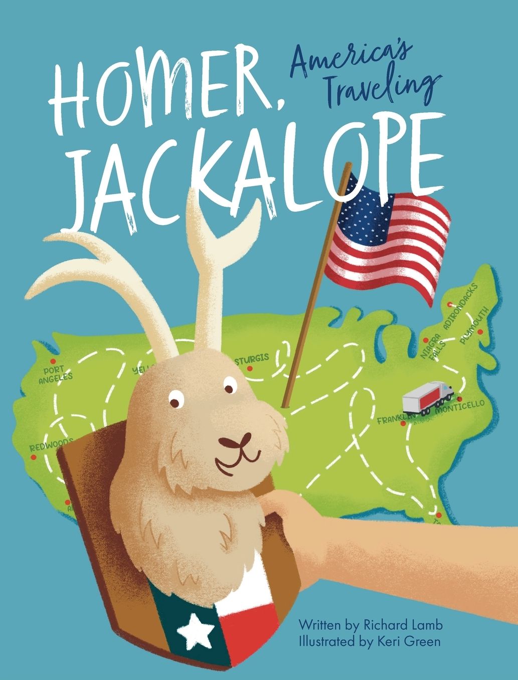 Homer, America's Traveling Jackalope