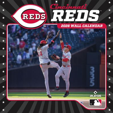 2026 12x12 Team Wall Calendar Cincinnati Reds
