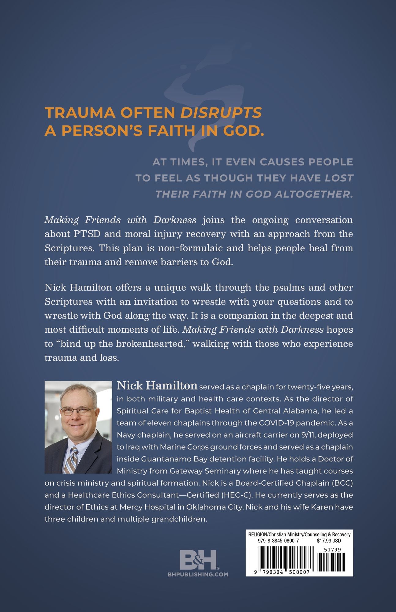 Making Friends with Darkness: Finding Spiritual Healing After Trauma or Loss