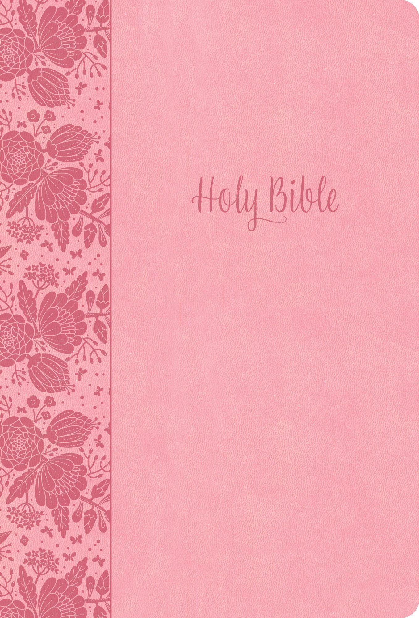KJV Large Print Thinline Bible, Value Edition, Soft Pink LeatherTouch