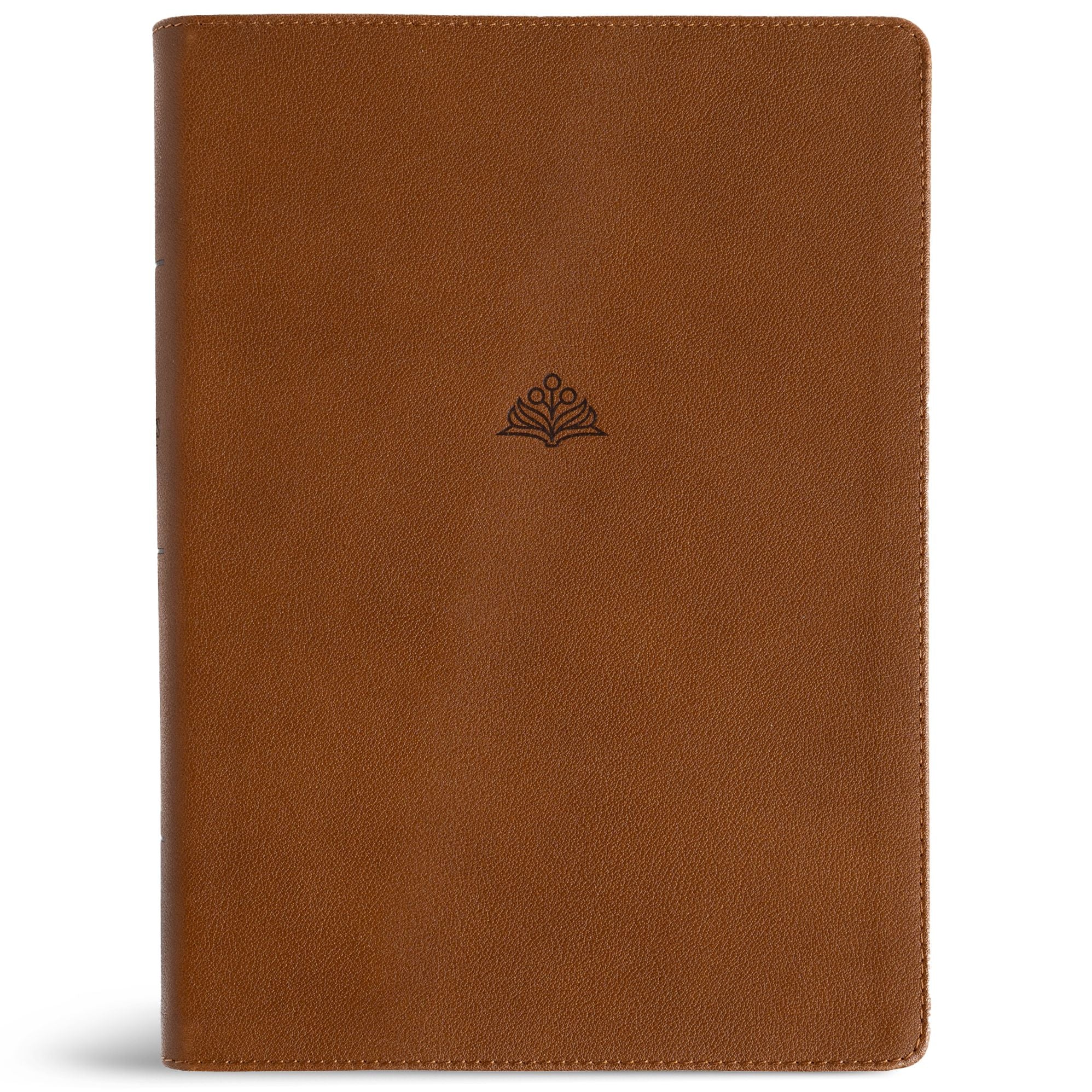 CSB Women's Study Bible, Saddle Brown Genuine Leather