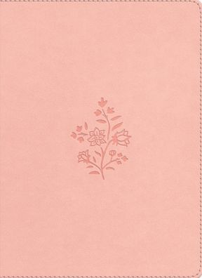 ESV Single Column Journaling Bible (TruTone, Blush Rose, Wildflower Design)