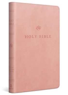 ESV Premium Church Bible, Large Print (TruTone, Blush Rose)