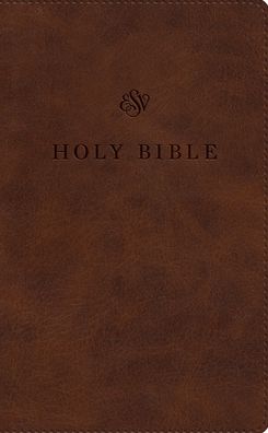 ESV Premium Church Bible, Large Print (TruTone, Brown)