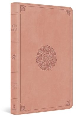 ESV Thinline Bible, Thumb Indexed (TruTone, Blush Rose, Emblem Design)